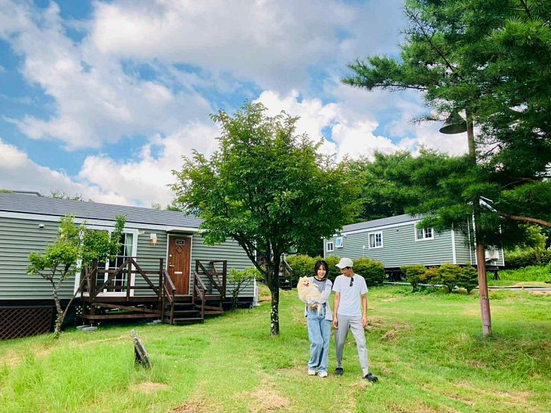 ペットと泊まれる宿 須坂健康の森RVリゾート