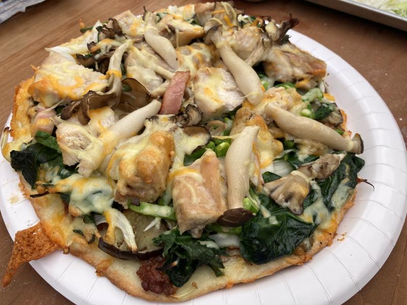窯焼きピザ作り体験