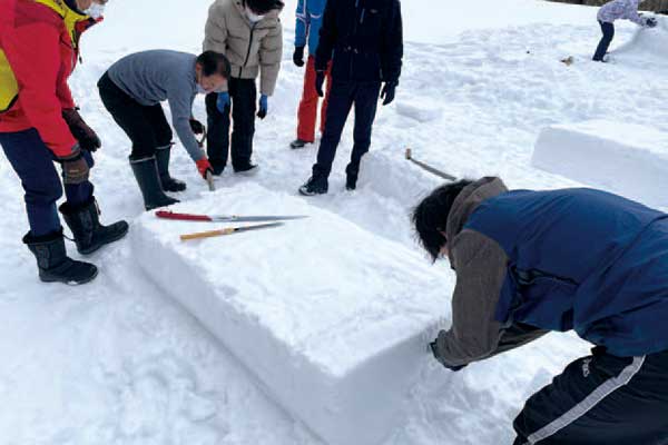 スノーラウンジ制作 - お茶付き