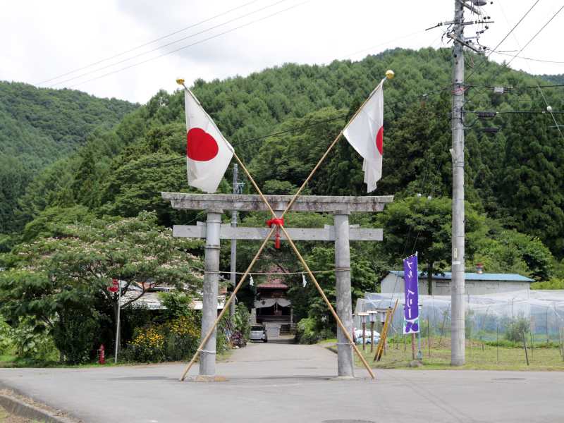 高仁神社 大笹街道